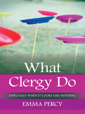 cover image of What Clergy Do